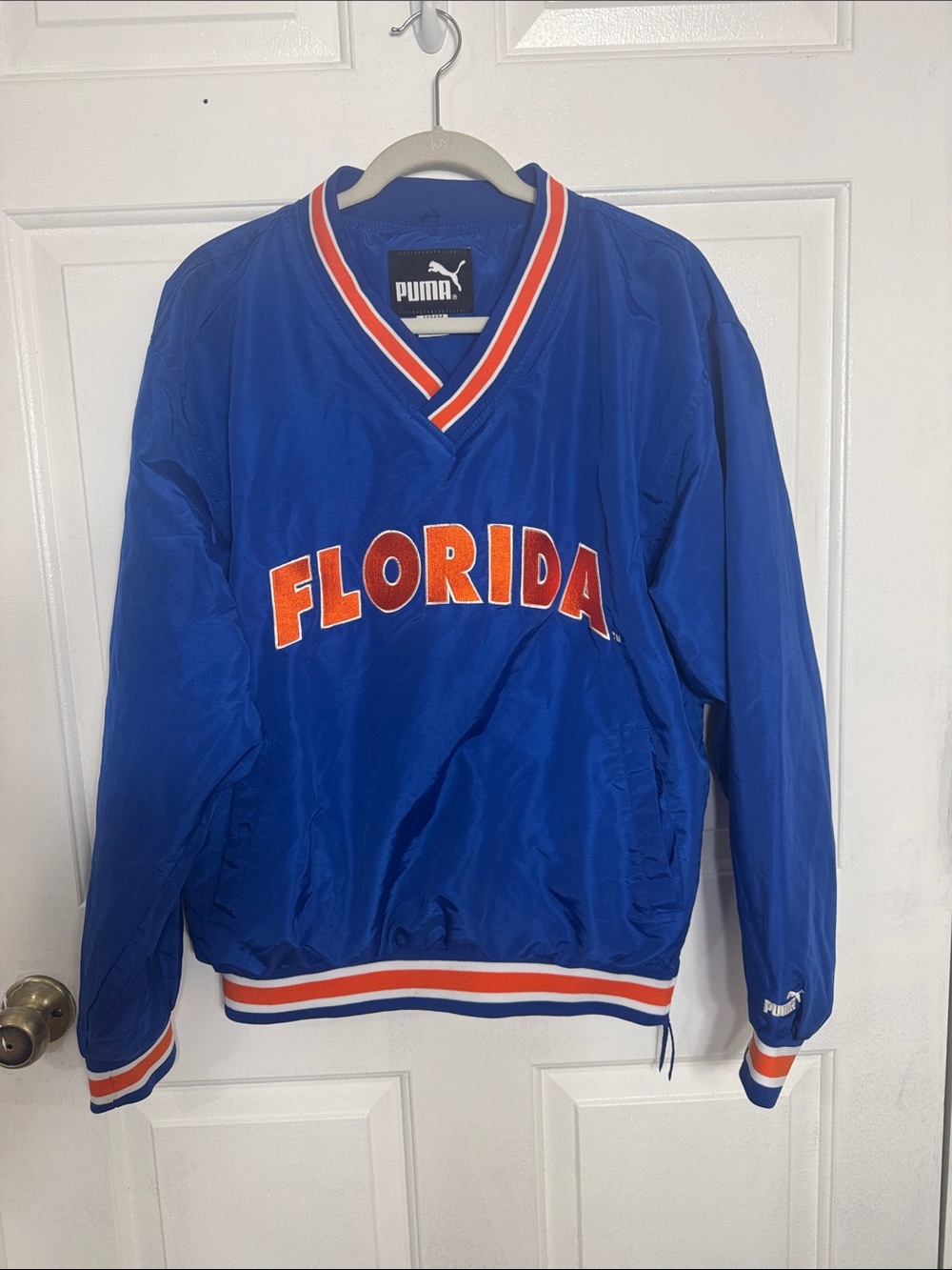 Vintage Puma University of Florida Gators Windshirt size Medium